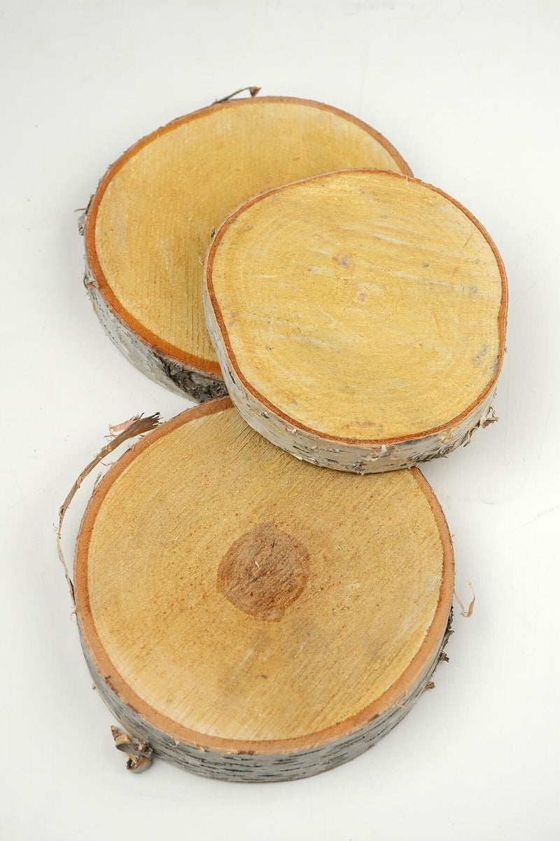 birch slab round 8 x 1 thick - thumbnail number 1