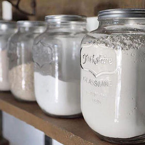 Two Gallon Yorkshire Glassware Mason Jar