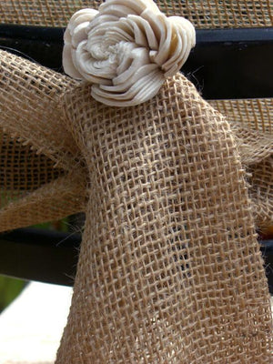 Burlap 7" wide 108" long