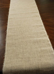 burlap table runner 12 5 wide 120 long - thumbnail number 1