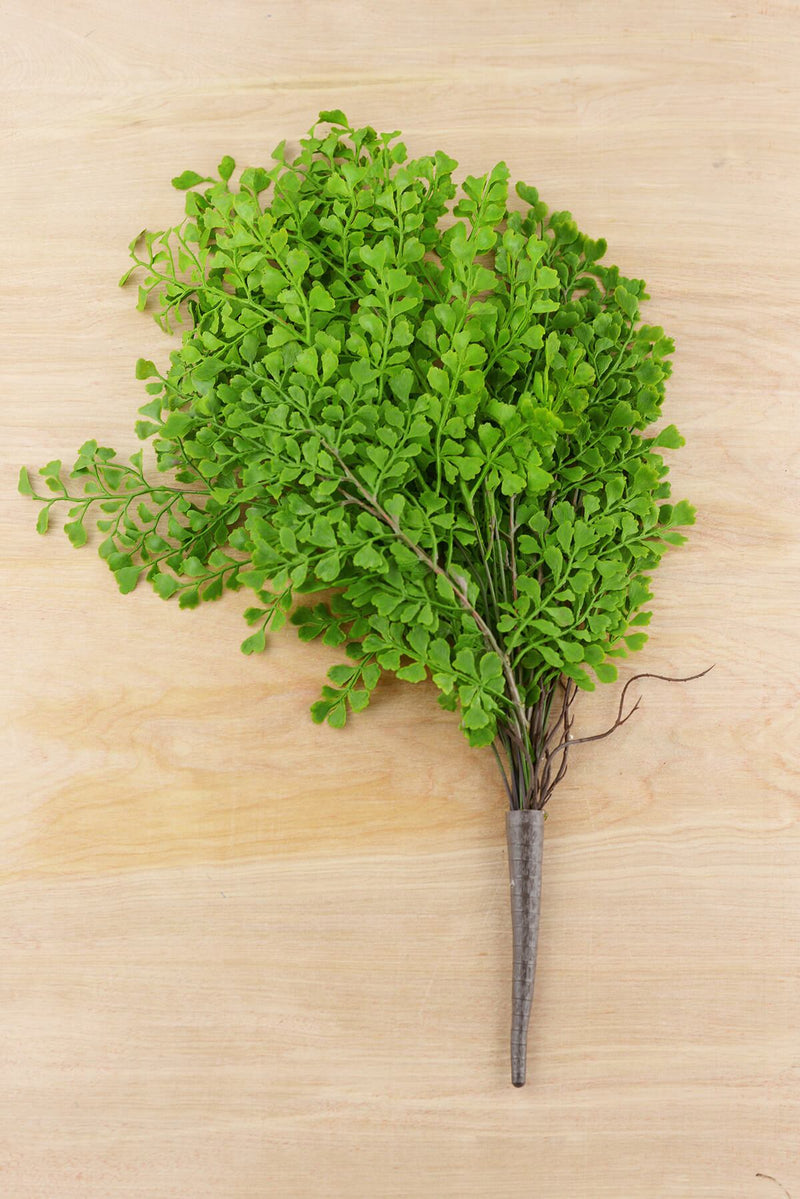 Artificial Maidenhair Fern Bush 18" - thumbnail number 1