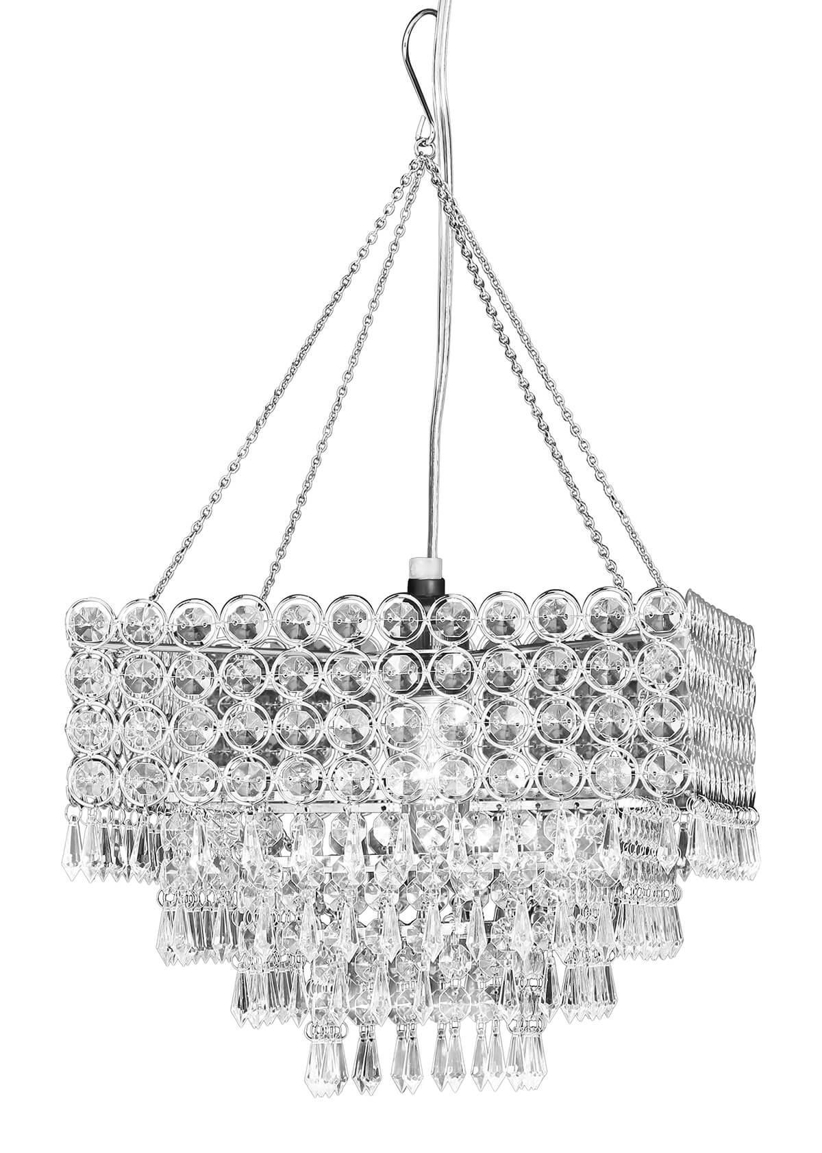 Crystal Chandelier Square 11.5x9