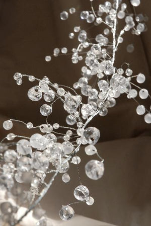Wired Crystal Garlands 42in