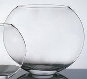 round glass vase 10in - thumbnail number 4
