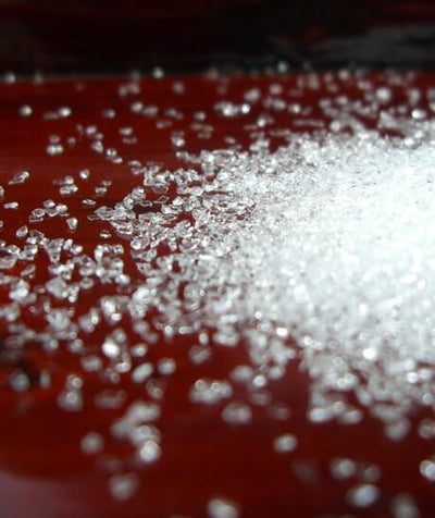 German Glitter Glass Clear 1 lb. bag
