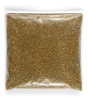 german glass glitter gold 1 lb bag - thumbnail number 1