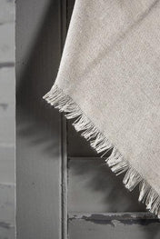 12 Linen Napkins with Fringe Edge 20in - thumbnail number 3
