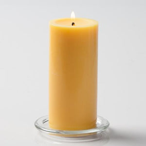 Richland Pillar Candles 3"x6" Yellow Set of 6