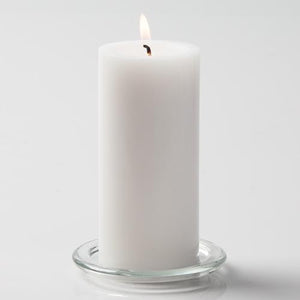 Richland Pillar Candle 3"x6" White