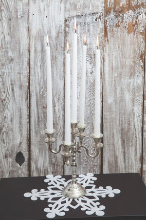 Richland Taper Candles 14" White Set of 10