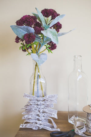 Richland Glass Square Bottle Set of 24