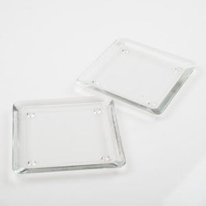 square glass pillar holder 1131 36