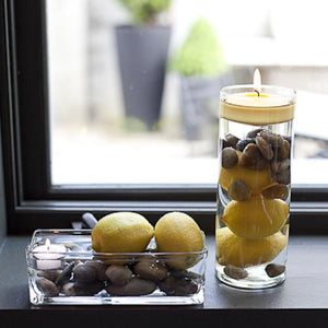 Richland Floating Candles 3" Yellow Set of 12