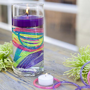 Richland Floating Candles 3" Purple Set of 96