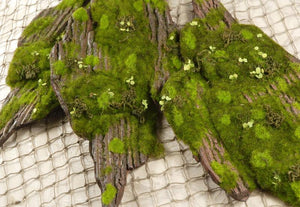 Foam Moss Tree Bark 14 X 6.5in