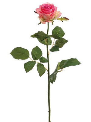 12 Confetti Large Rose Spray Two Tone Pink