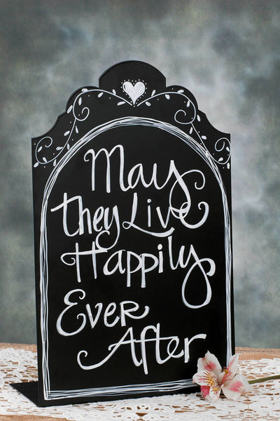 Standing Metal Chalkboard 14x9 - thumbnail number 2