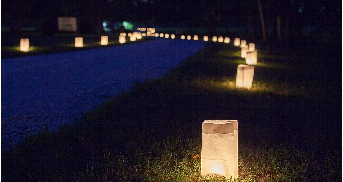 Easy DIY Paper Bag Luminaries - Handmade Farmhouse