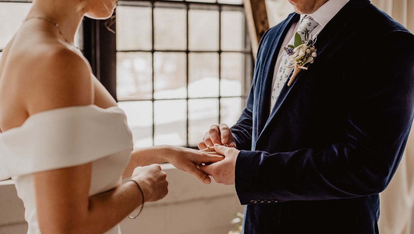 bride and groom