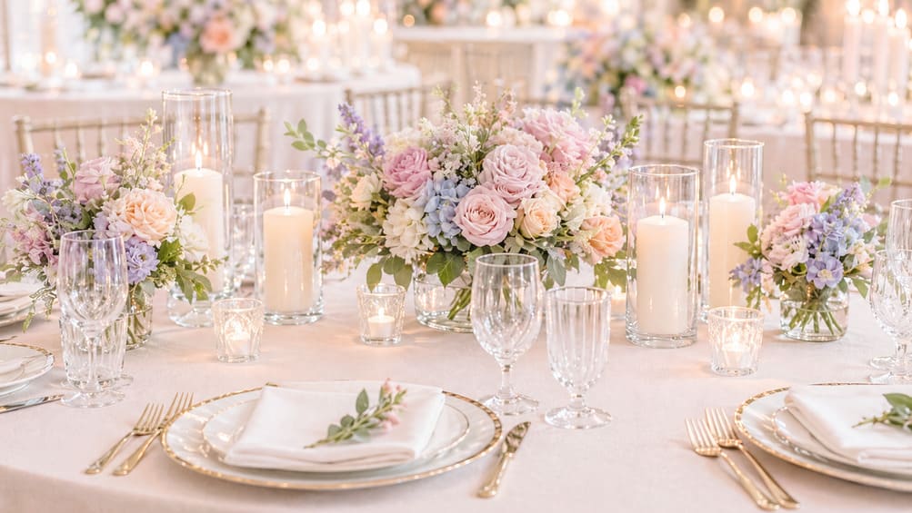 How to Decorate a Table with Candles Safely for Weddings, Parties, and Events