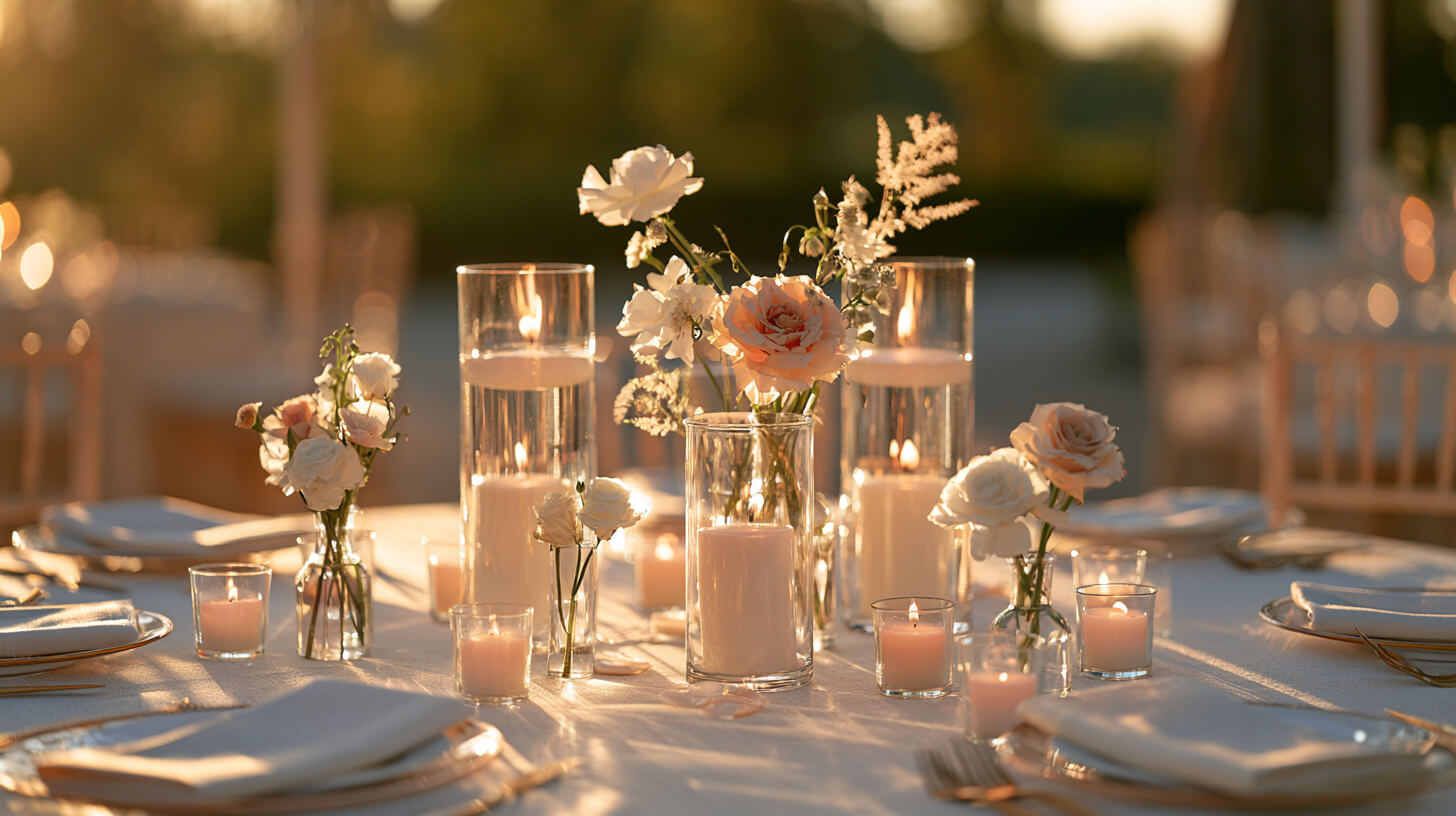 Wedding Centerpiece Ideas for Round Tables
