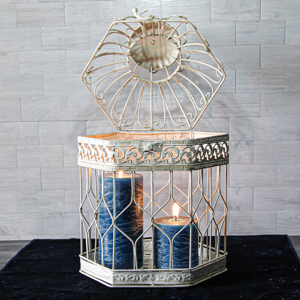 Richland Lime Moroccan Temple Metal Lantern - Save-On-Crafts