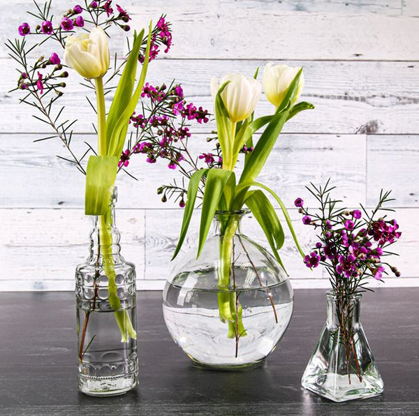 Buy Glass Flower & Bud Vases in Bulk Floral Vases Quick Candles