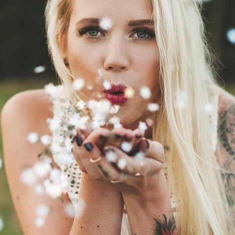 Confetti & Table Scatter