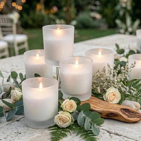 Frosted Votive Holders