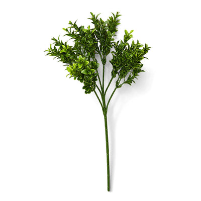 Boxwood Sprays Green 18" Set of 6