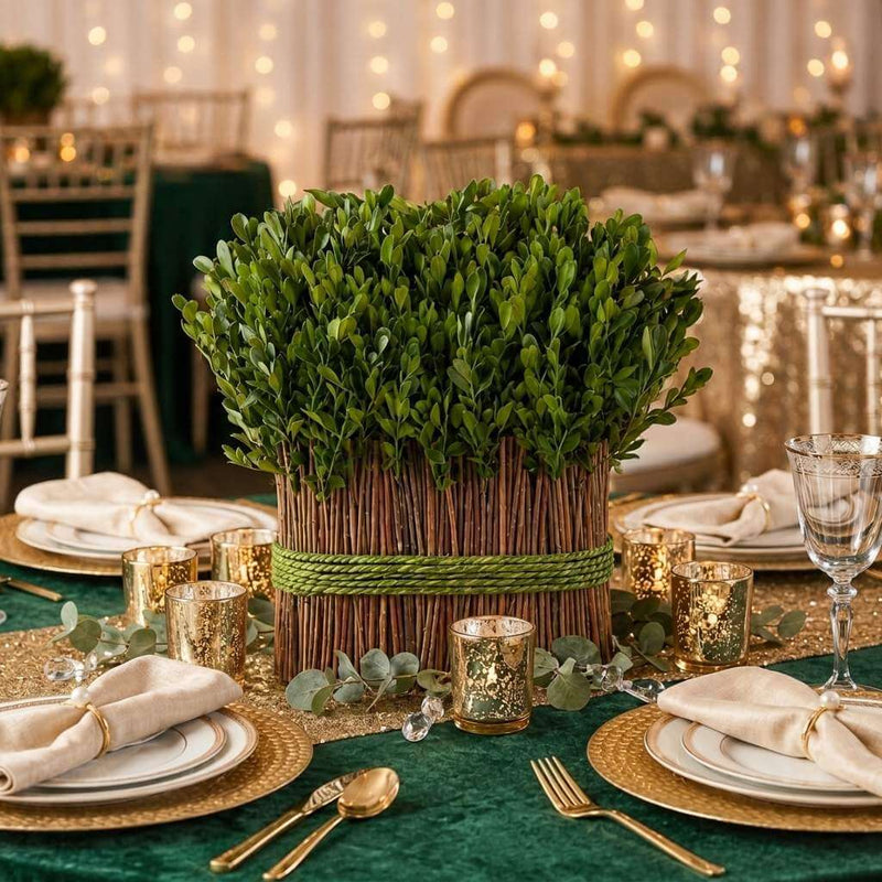 11" Standing Preserved Boxwood Arrangement - thumbnail number 6
