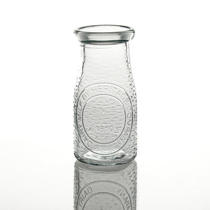 Petite Vintage Milk Bottle Vase 4.5"