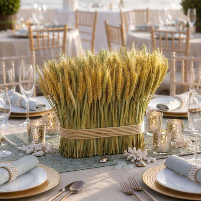 Natural Preserved Wheat Arrangement 10"x 15" - thumbnail number 4