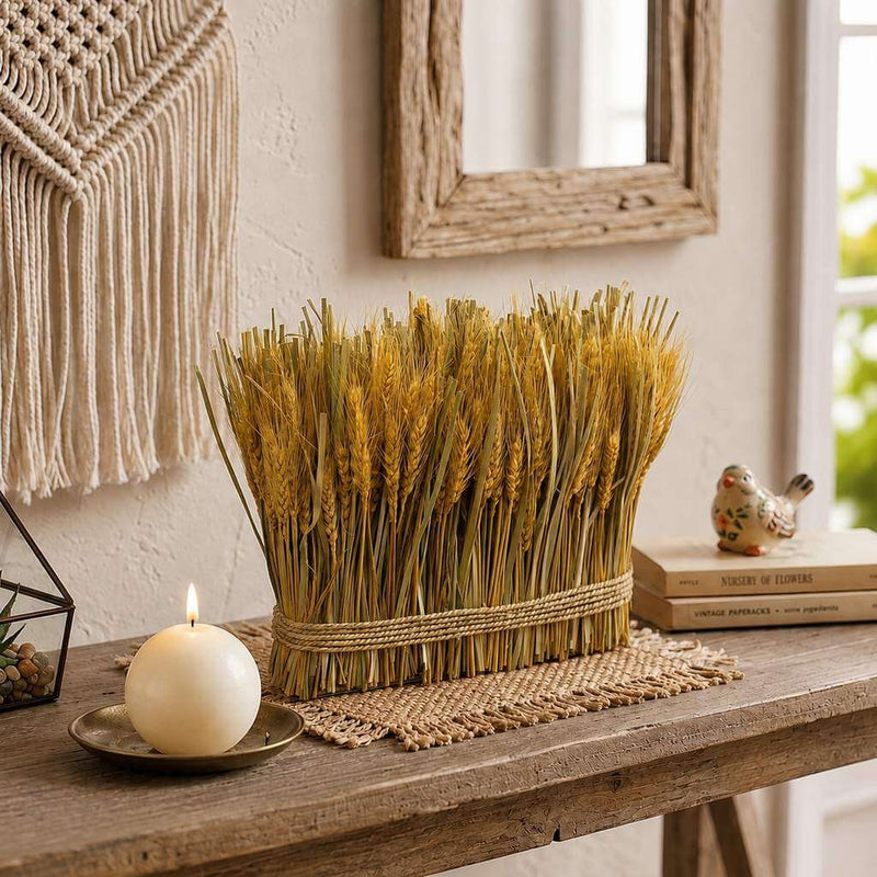 Natural Preserved Wheat Arrangement 10"x 15" - thumbnail number 7