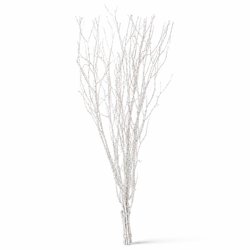 Birch Branch Bundle White Sparkle Iridescent 34-44in - thumbnail number 1