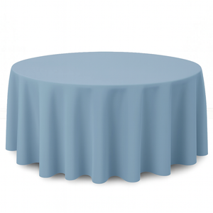 Premium Polyester Round Tablecloth 120" - 220GSM - By TCF Linen