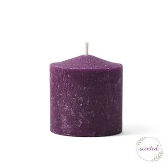 Richland Votive Candles Purple Mulberry Scented 10 Hour Set of 12