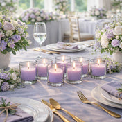 Richland Votive Candles Unscented Lavender 10 Hour Set of 12 - thumbnail number 4
