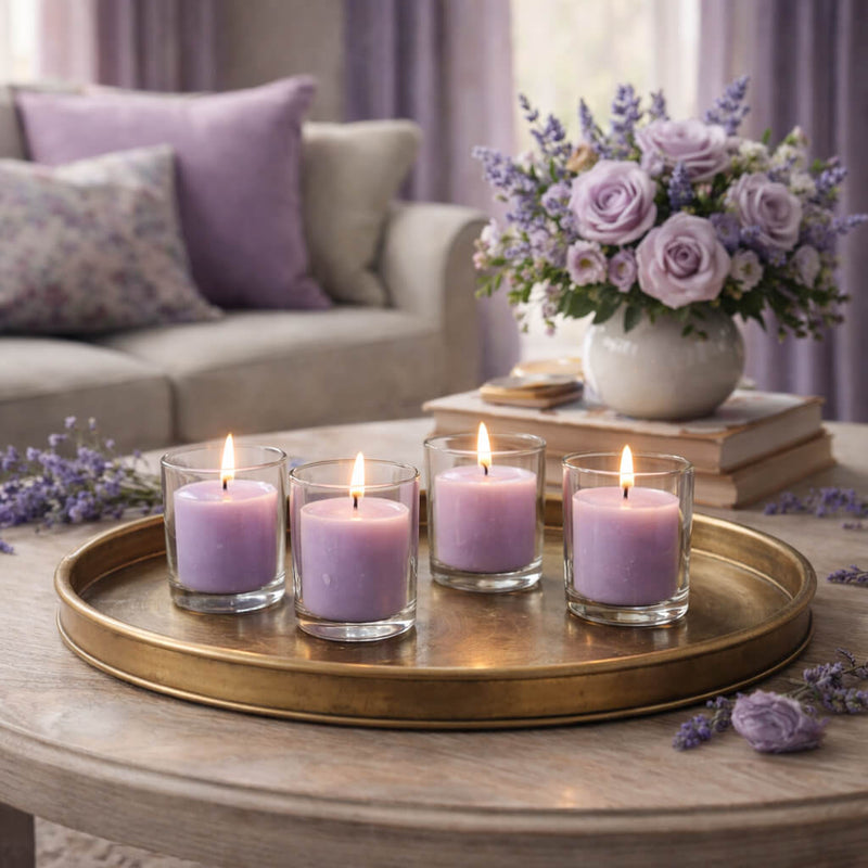 Richland Votive Candles Unscented Lavender 10 Hour Set of 12 - thumbnail number 6