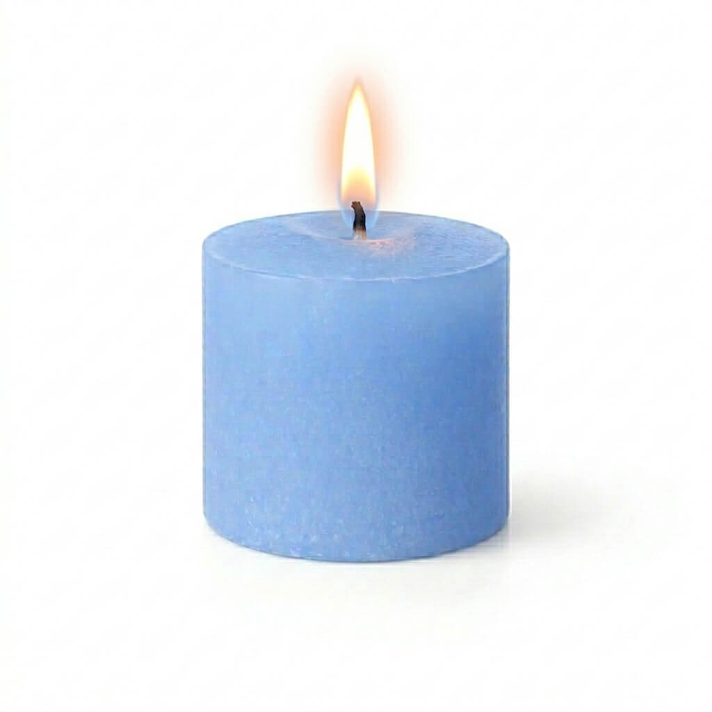 Richland Votive Candles Unscented Light Blue 10 Hour Set of 144