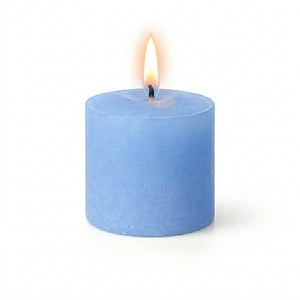 Richland Votive Candles Unscented Light Blue 10 Hour Set of 144