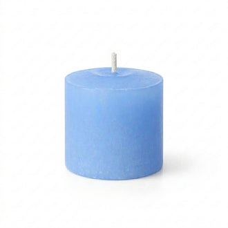 Richland Votive Candles Unscented Light Blue 10 Hour Set of 12