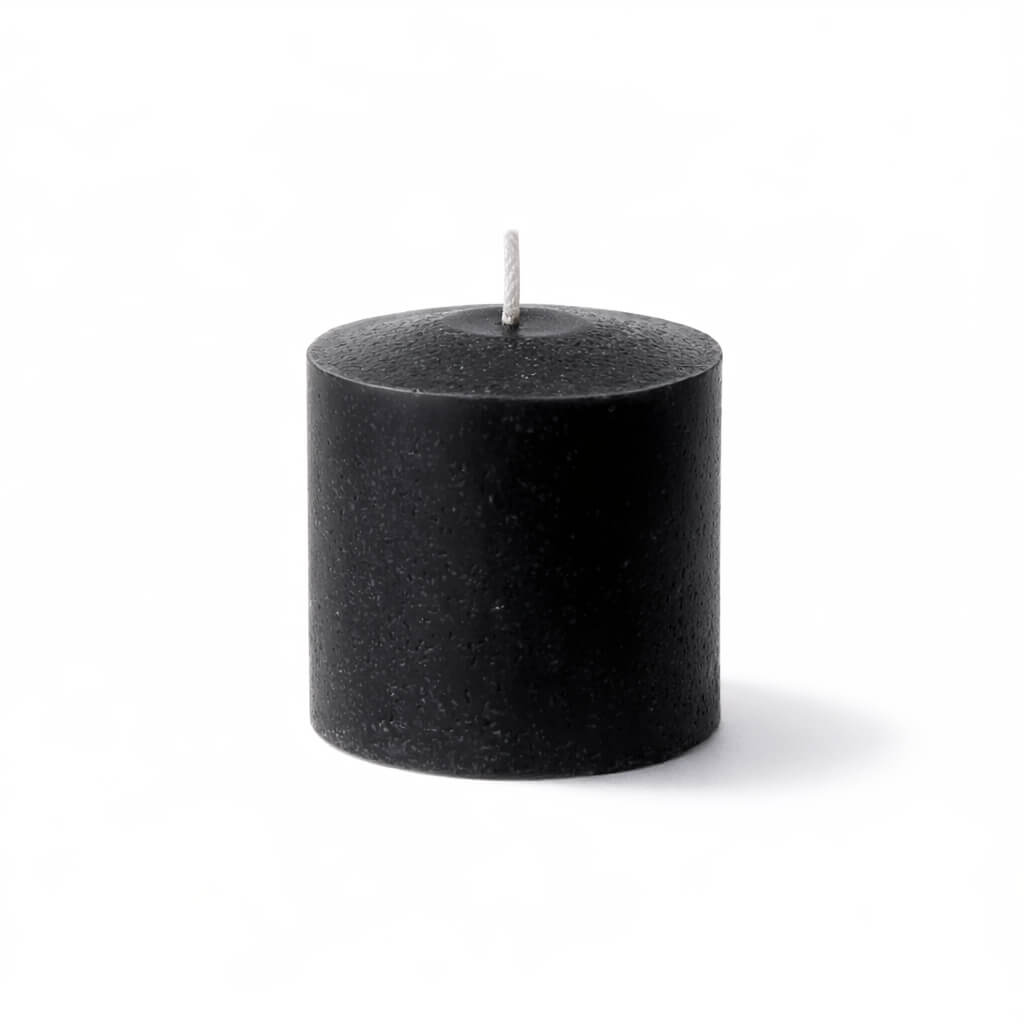Richland Votive Candles Unscented Black 10 Hour Set of 12