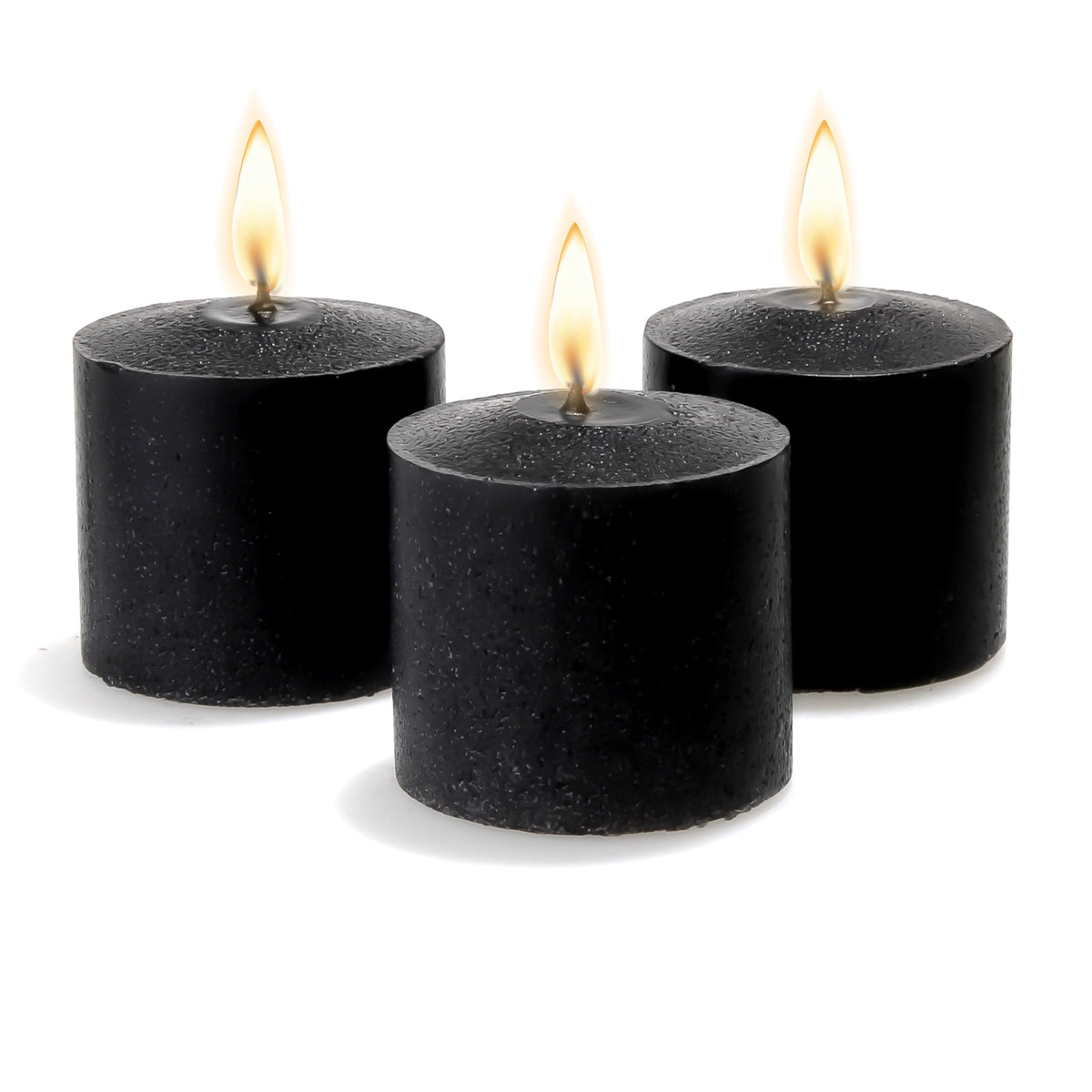 1010 Black Votive Candle