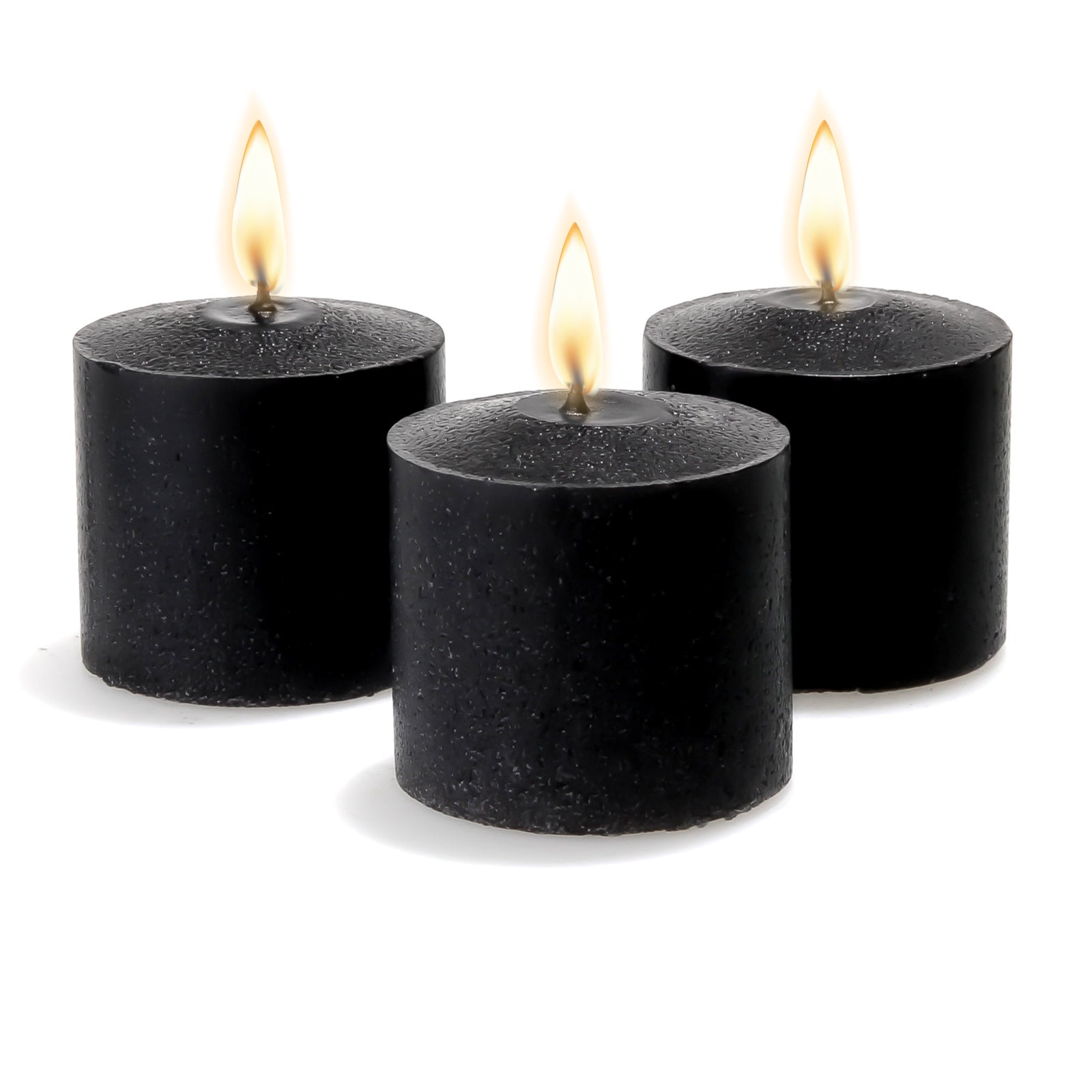 1010 Black Votive Candle