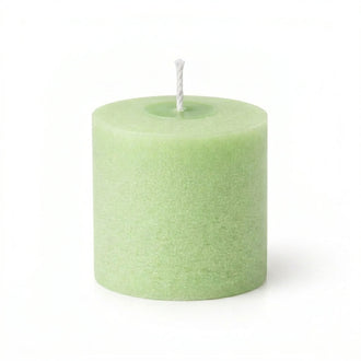Richland Votive Candles Unscented Green 10 Hour Set of 12