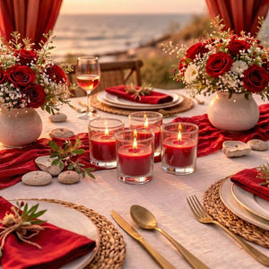 Richland Votive Candles Unscented Red 10 Hour Set of 144