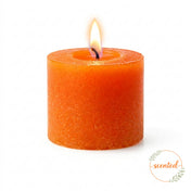 Richland Votive Candles Orange Citrus Fruit Scented 10 Hour Set of 12 - thumbnail number 2