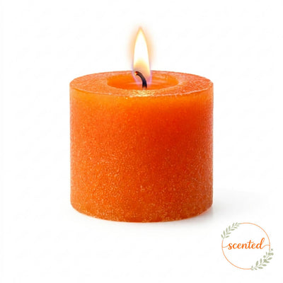 Richland Votive Candles Orange Citrus Fruit Scented 10 Hour Set of 12 - thumbnail number 2