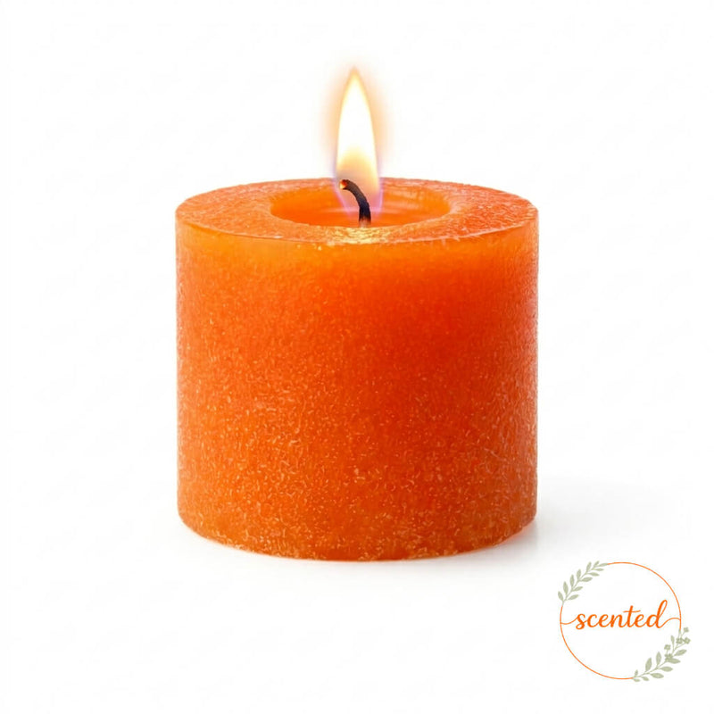 Richland Votive Candles Orange Citrus Fruit Scented 10 Hour Set of 12 - thumbnail number 2